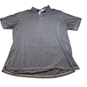 TOMMY BAHAMA Modal Blend Polo Shirt‎ Gray Size X-Large